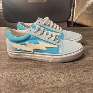 Revenge x Storm Bolt Blue Ian Connor Sneakers Shoes.  Size Men 6